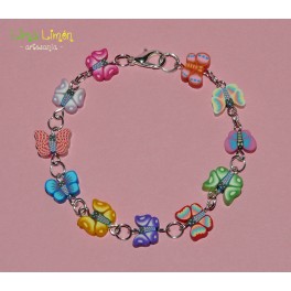 Pulsera de mariposas