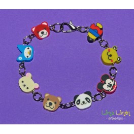 Pulsera de muñequitos